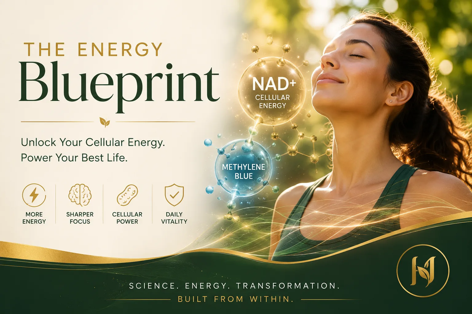 The energy blueprint — combining LathMized NAD+ and methylene blue for cellular energy and mental clarity