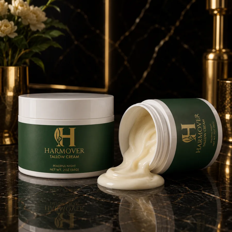 Tallow Cream Peaceful Night — calming night-time balm for a wind-down ritual