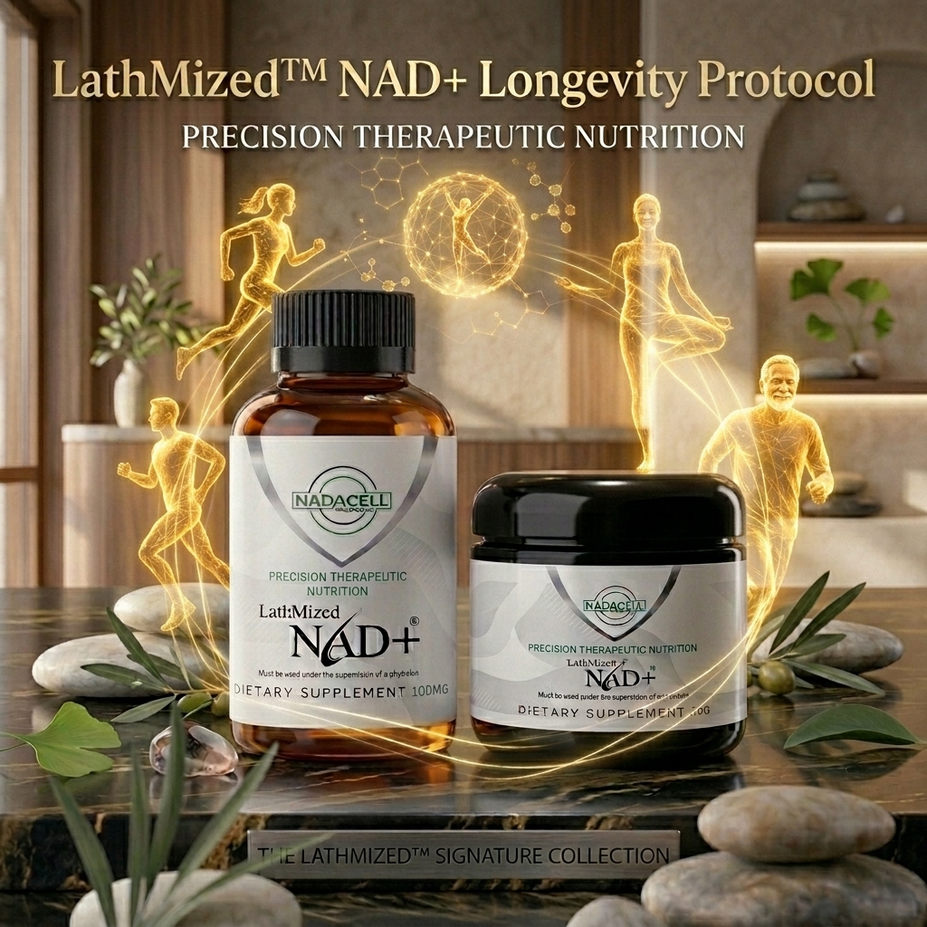 LathMized NAD+ Longevity & Optimization Protocol — cellular energy, cognitive sharpness and healthy ageing by Harmover