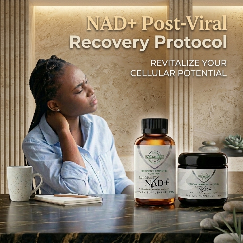 LathMized NAD+ Post-Viral Recovery Protocol — Long COVID fatigue, brain fog and PEM support by Harmover