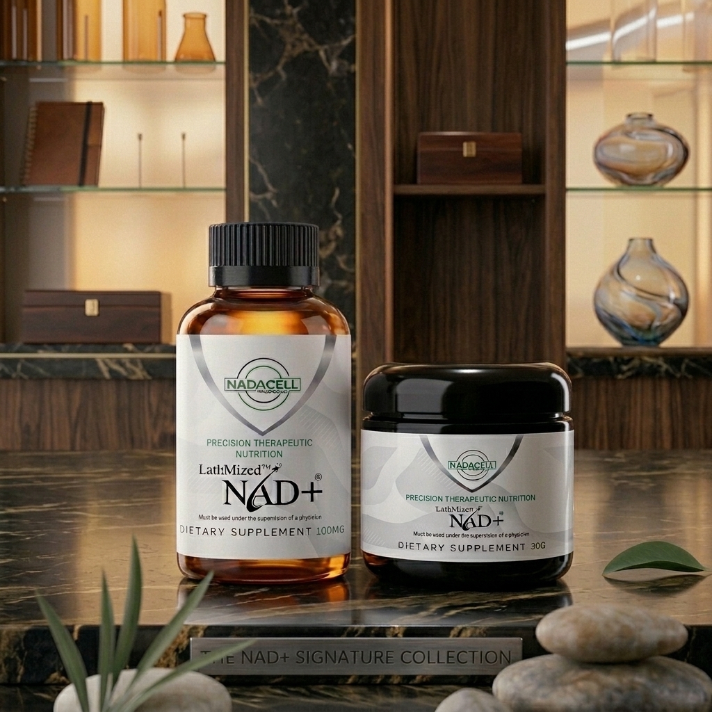 LathMized NAD+ protocol product range — oral cellular NAD+ supplement by Harmover