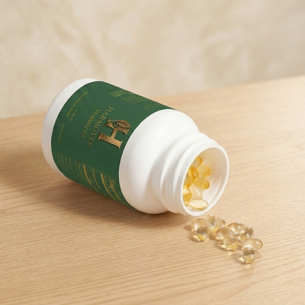 Vitamin D3 2,000 IU daily maintenance — oil-based capsule for optimal fat-soluble absorption, 120 caps